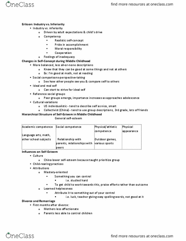 PSYC 289 Lecture Notes - Lecture 12: Moral Responsibility, 6 Years, Learned Helplessness thumbnail