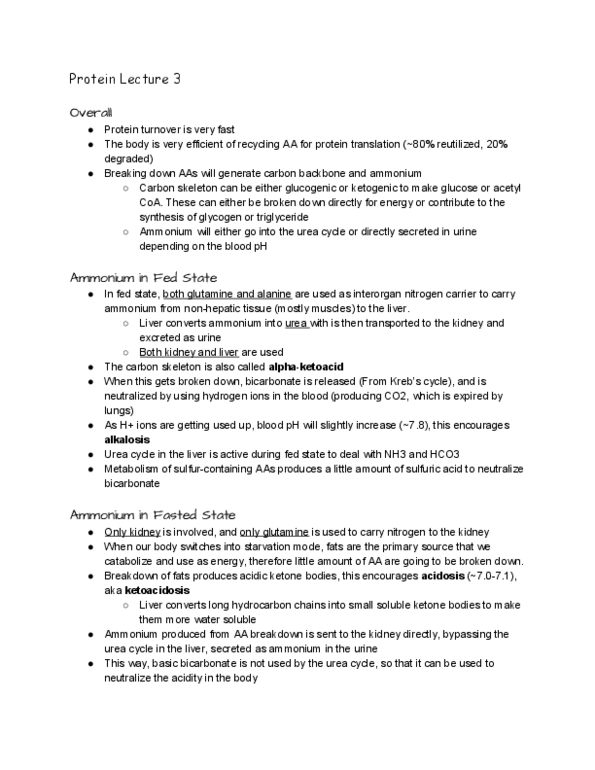 NUTR 3210 Lecture 3: ProteinLec3 thumbnail