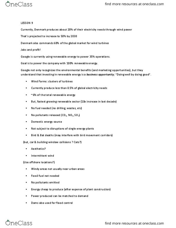 ECOL 1000 Lecture 9: ECOL LESSON 9 thumbnail