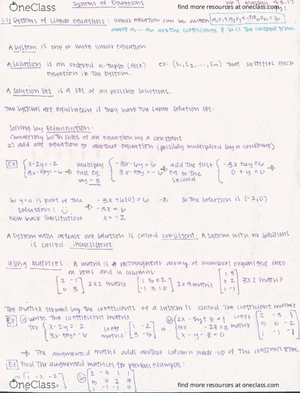 MTH 261 Lecture Notes - Lecture 1: Ethiopian Aristocratic And Court Titles thumbnail