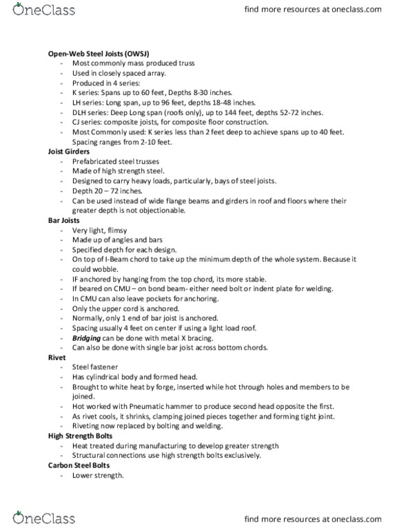 ARC 418 Lecture Notes - Lecture 4: Impact Wrench, Swaging, Power Tool thumbnail