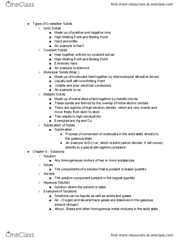 CHEM 110 Lecture Notes - Lecture 15: Shining Light, Soft Drink, Metal thumbnail