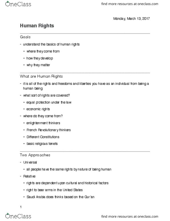 INTL 1100 Lecture Notes - Lecture 9: Hutu, Definitions Of Politicide, Pol Pot thumbnail