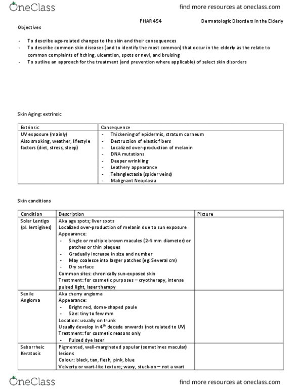 PHAR 454 Lecture Notes - Lecture 14: Debridement, Beeswax, Embolization thumbnail