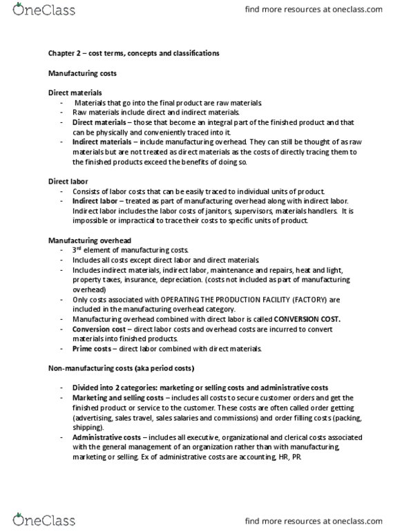 AFM102 Lecture Notes - Lecture 2: Combined Gas And Steam, Income Statement, European Cooperation In Science And Technology thumbnail