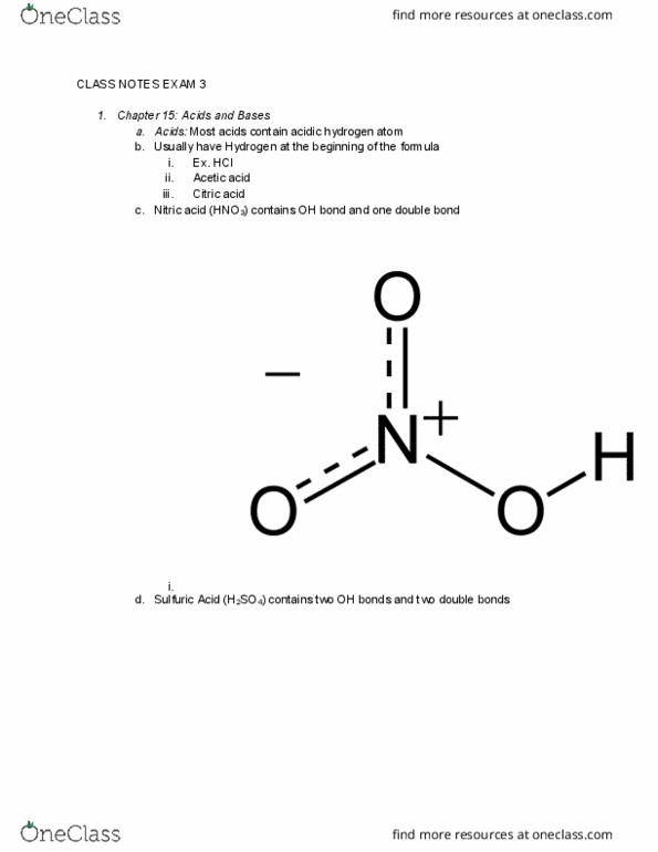 CHEM 1032 Lecture Notes - Lecture 30: Conjugate Acid, Hydrogen Atom, Ammonia thumbnail