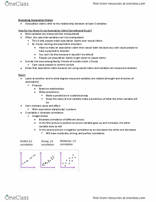 PSYB04H3 Lecture Notes - Lecture 6: Spurious Relationship, Regression Analysis, Statistical Significance thumbnail