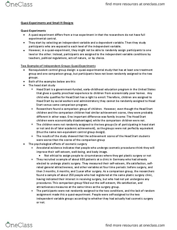 PSYB04H3 Chapter Notes - Chapter 13: Interrupted Time Series, Larceny, Internal Validity thumbnail