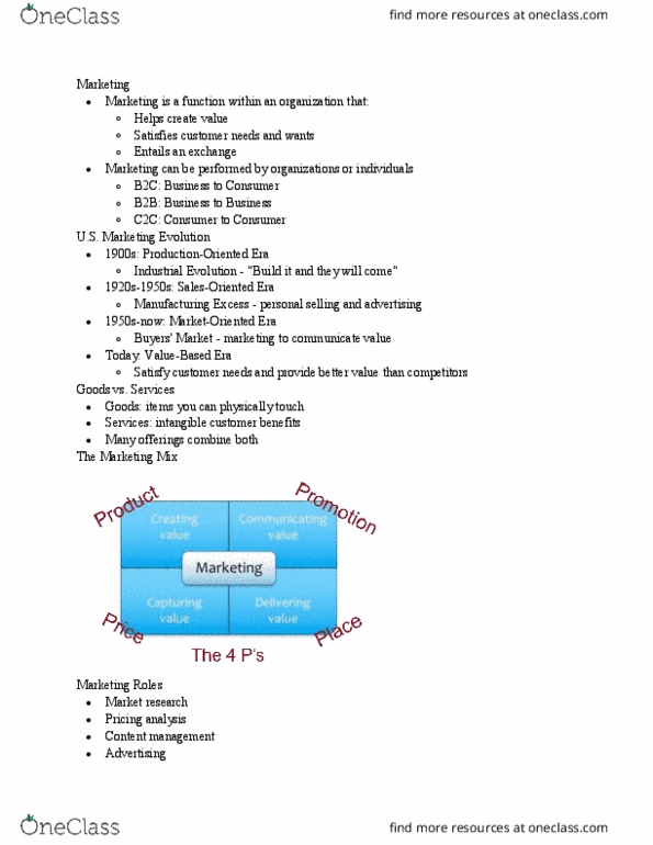 BUS 346 Lecture Notes - Lecture 1: Applied Science, Content Management, Retail thumbnail