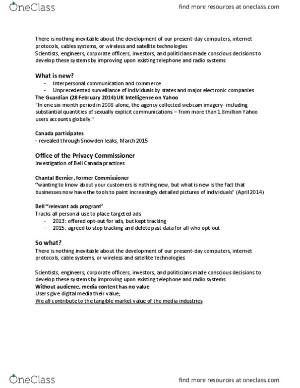 COMM 2P98 Lecture Notes - Lecture 16: North American Free Trade Agreement, World Trade Organization, General Agreement On Tariffs And Trade thumbnail