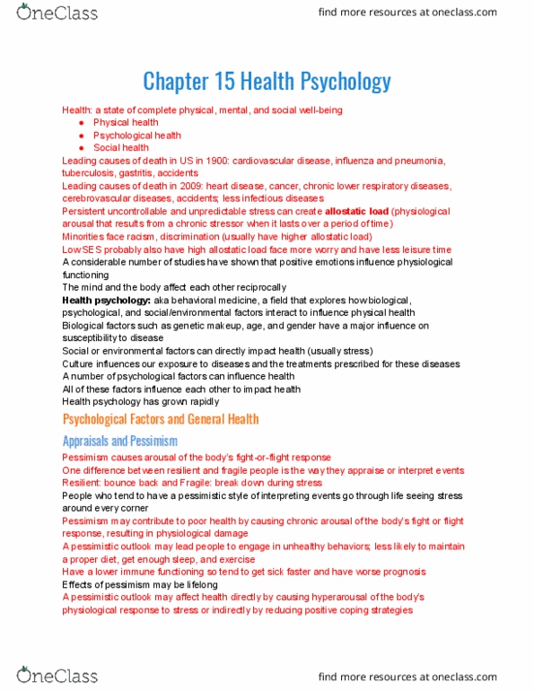 CLP 3144 Chapter Notes - Chapter 15: Hypervigilance, Melatonin, Sleep Paralysis thumbnail