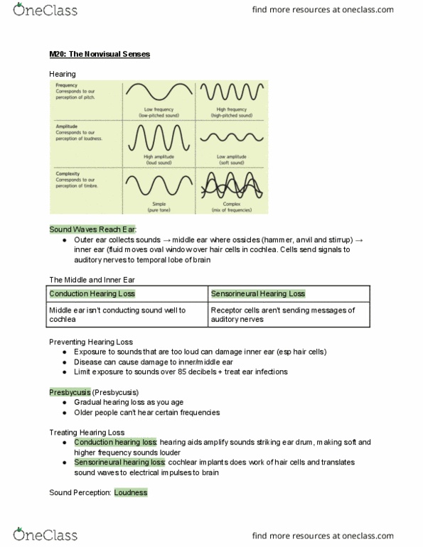 PSYCH 10 Lecture Notes - Lecture 7: Olfaction, Virtual Reality, Social Cognition thumbnail