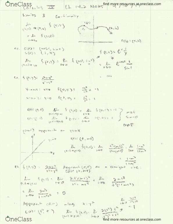 MATH 241 Lecture 3: Ch 14.2-14.3 Notes thumbnail