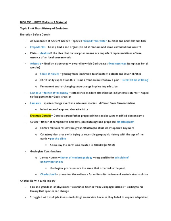 BIOL359 Lecture 17: BIOL 359 - Final Chapters thumbnail