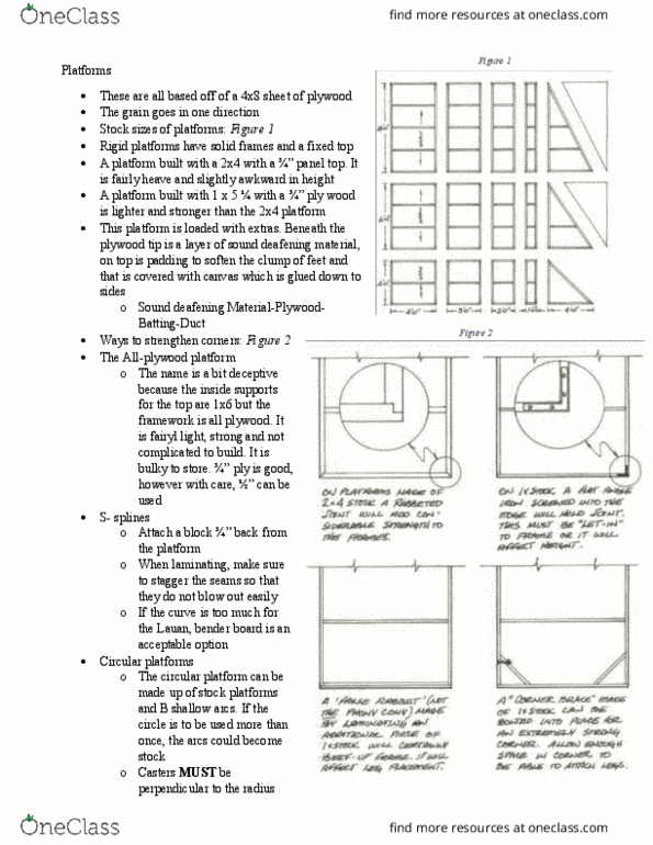 TH 2200 Lecture Notes - Lecture 19: Drill, Plywood, Cross Brace thumbnail