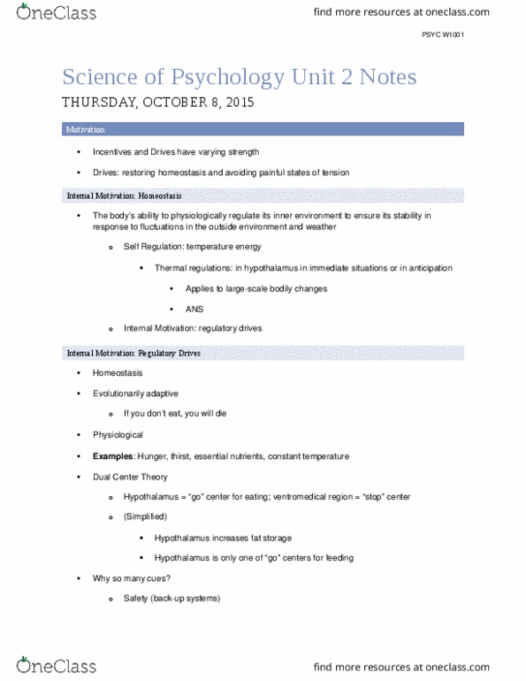 PSYC W1001 Lecture Notes - Lecture 2: Sketchpad, Sympathetic Nervous System, Stroop Effect thumbnail