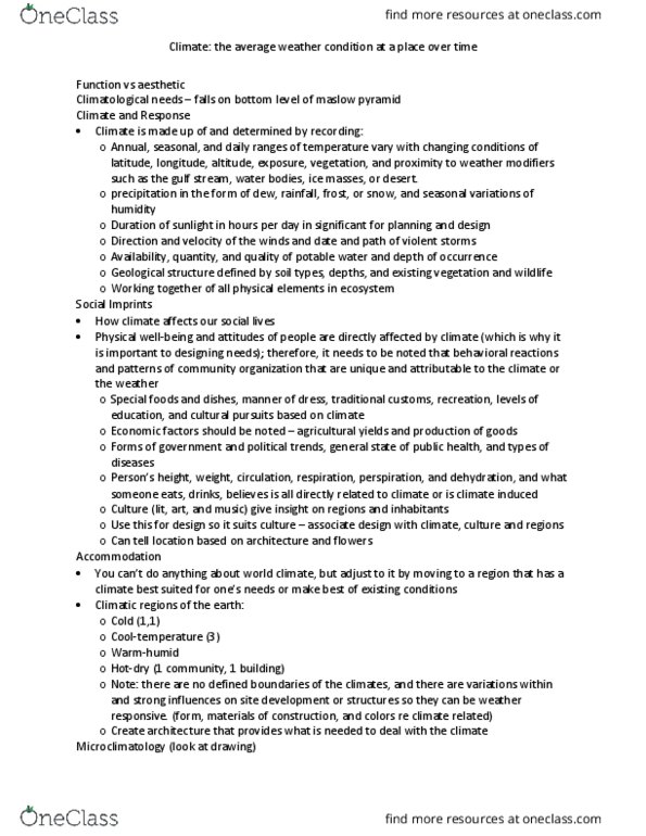 LAND 1500 Lecture Notes - Lecture 1: Nature Reserve, Sunscreen, Mulch thumbnail