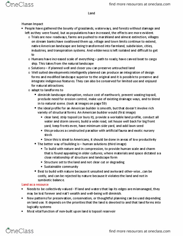 LAND 1500 Lecture Notes - Lecture 1: Homestead Acts, Brooklyn Botanic Garden, Stereopsis thumbnail
