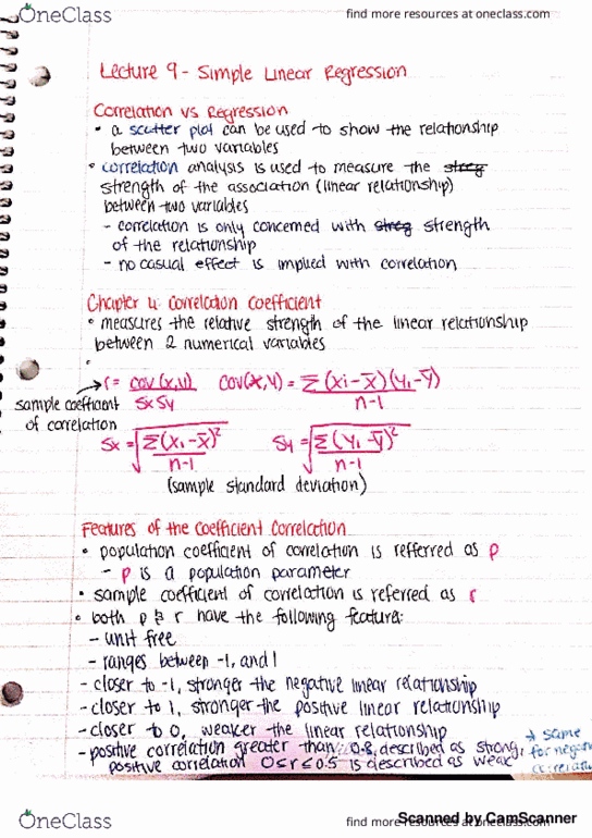 QMS 202 Lecture 9: Simple Linear Regression thumbnail