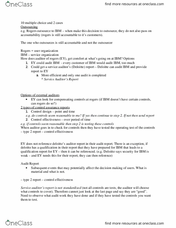 MGT422H5 Lecture Notes - Lecture 9: Antivirus Software, Penetration Test, Financial Statement thumbnail