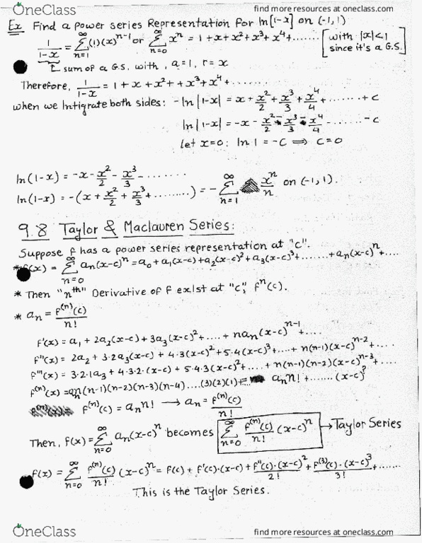 01:640:152 Lecture Notes - Lecture 12: Ratio Test thumbnail