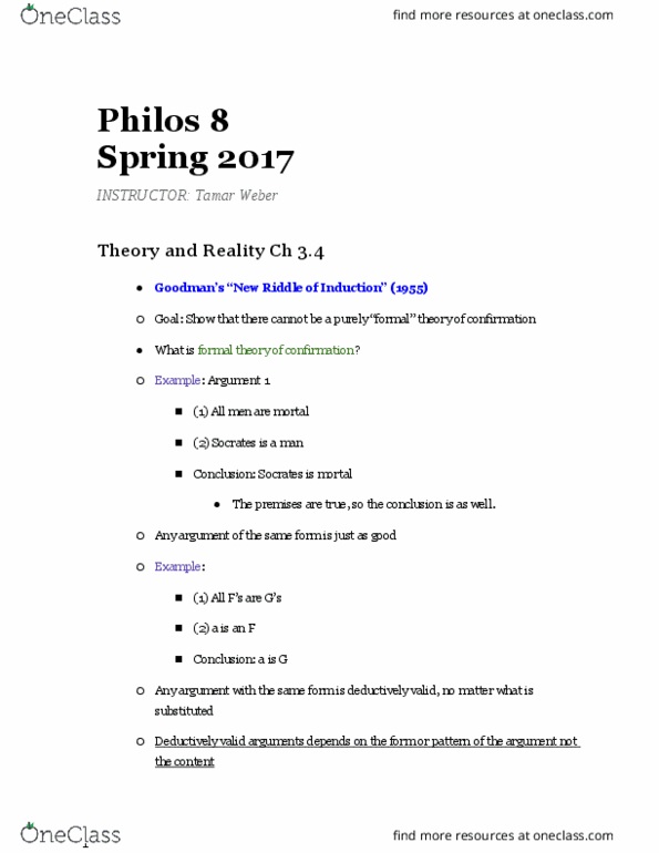 PHILOS 8 Chapter Notes - Chapter 3.4: Logical Form, Data Analysis, Natural Kind thumbnail
