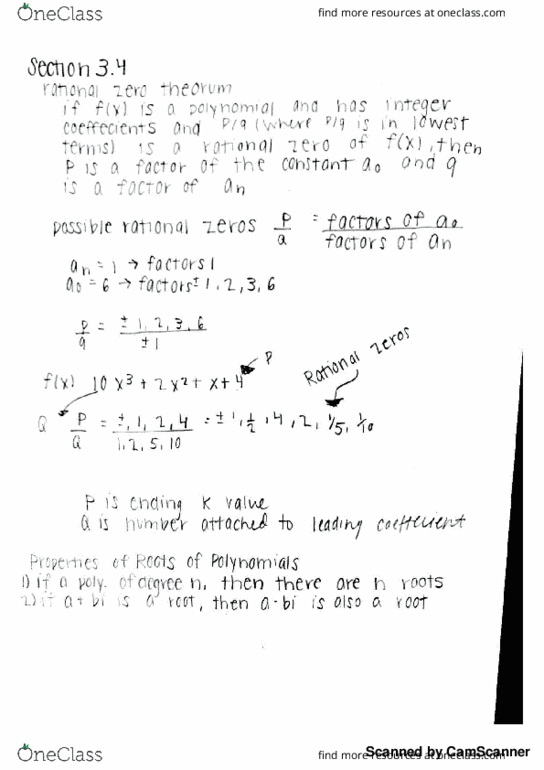 MATH 103 Lecture 3: Sections 3.4 and 3.5 thumbnail