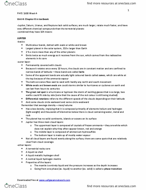 PHYS 1600 Lecture Notes - Lecture 4: Tidal Locking, Liquid Hydrogen, Metallic Hydrogen thumbnail