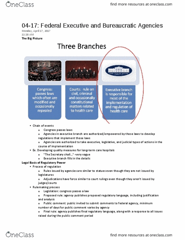 PHP 0310 Lecture Notes - Lecture 28: Balanced Budget Act Of 1997, Fourteenth Amendment To The United States Constitution, Public Health Service Act thumbnail