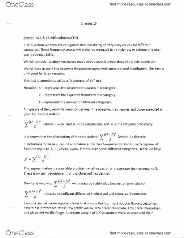 01:960:401 Lecture Notes - Lecture 10: Probability Distribution, Test Statistic, Categorical Variable thumbnail