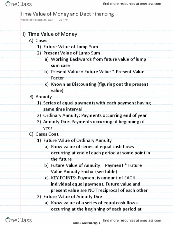 ACCTMIS 2200 Lecture 15: Time Value of Money 2 and Debt Financing thumbnail