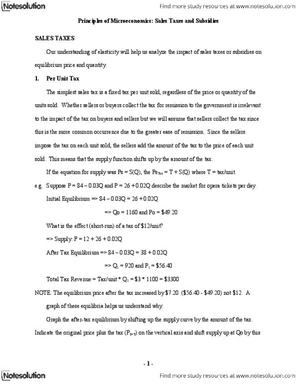 ECO358H5 Chapter Notes - Chapter 5: Economic Equilibrium, Remittance thumbnail