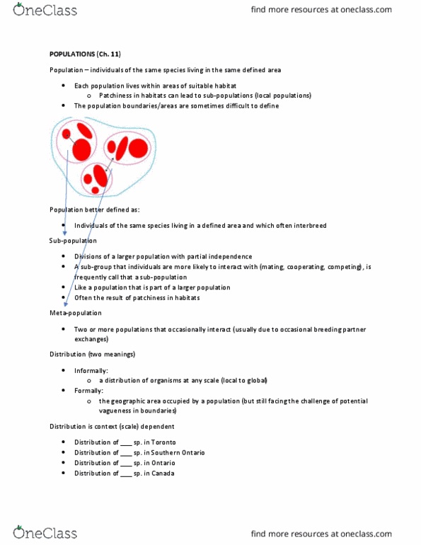 BIOL 3170 Lecture Notes - Lecture 3: Bay Checkerspot Butterfly, Polygyny Threshold Model, Jasper Ridge Biological Preserve thumbnail