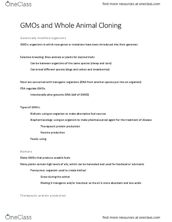 BSC 219 Lecture Notes - Lecture 23: Hepatitis B Virus, Cyanogen Bromide, Protein Subunit thumbnail