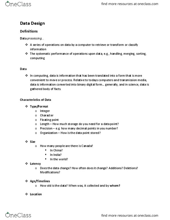 CIS 2250 Lecture Notes - Lecture 7: Google, Floating Point thumbnail