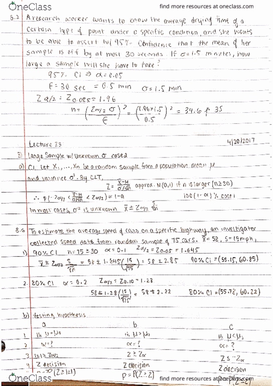 AMS 310 Lecture Notes - Lecture 23: Rieti, Horse Length thumbnail