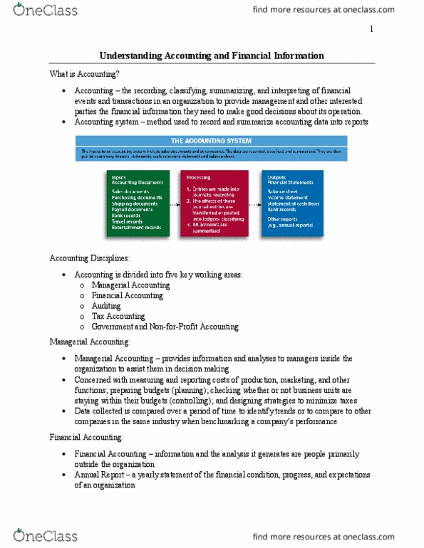 AFM131 Lecture Notes - Lecture 8: Retained Earnings, Accounts Receivable, Preferred Stock thumbnail