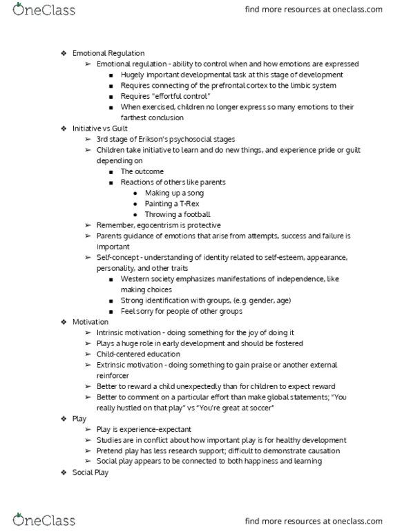 PSY 260 Lecture Notes - Lecture 10: Conflict Management, Prefrontal Cortex, Motivation thumbnail