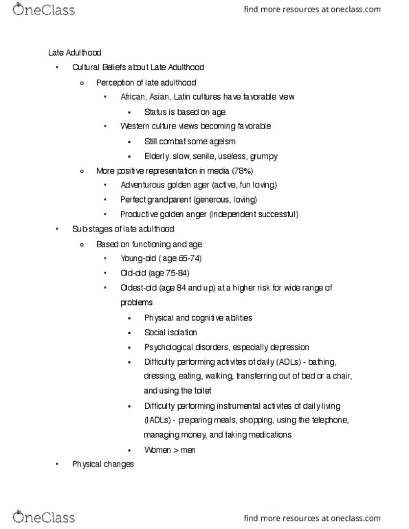 CYAF 160 Lecture Notes - Lecture 29: Fluid And Crystallized Intelligence, Implicit Memory, Episodic Memory thumbnail