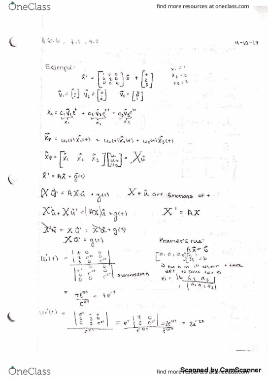 MATH 216 Lecture 19: Lecture on Ch. 6.6, 7.1, 7.2 Date: 4-10 thumbnail
