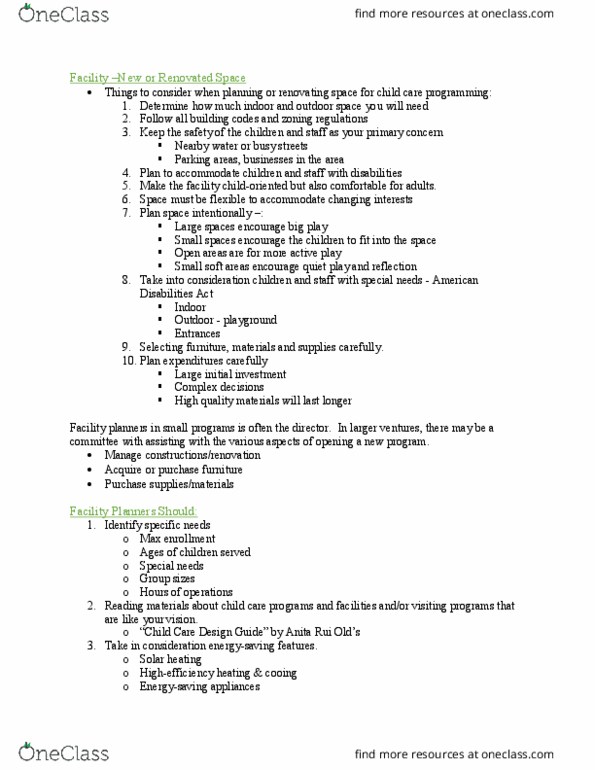 CFD 3250 Lecture Notes - Lecture 12: Toilet Paper, Cheat Sheet, Linoleum thumbnail