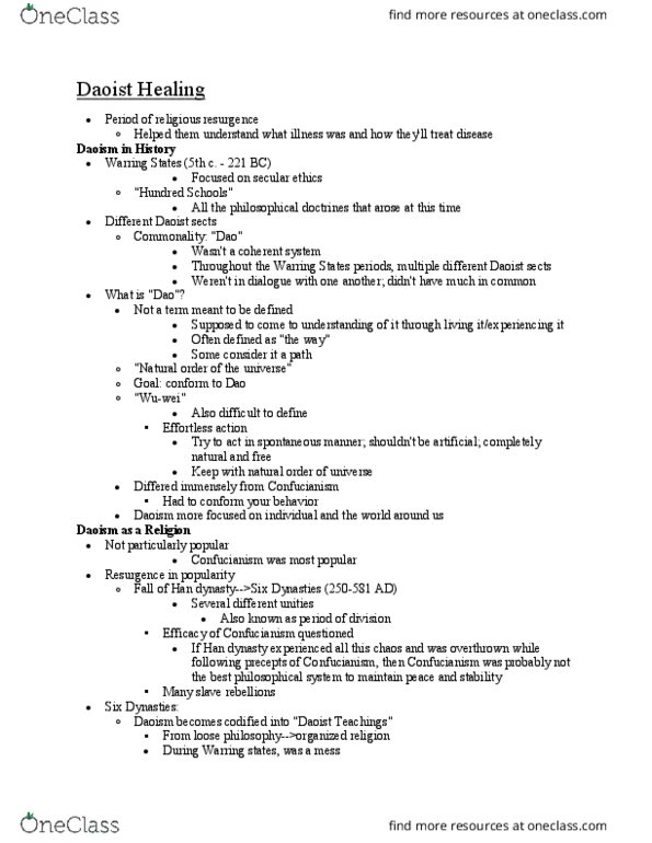 HISTORY 70F Lecture Notes - Lecture 9: Yang Yin, Pharmaceutics, Cinnabar thumbnail