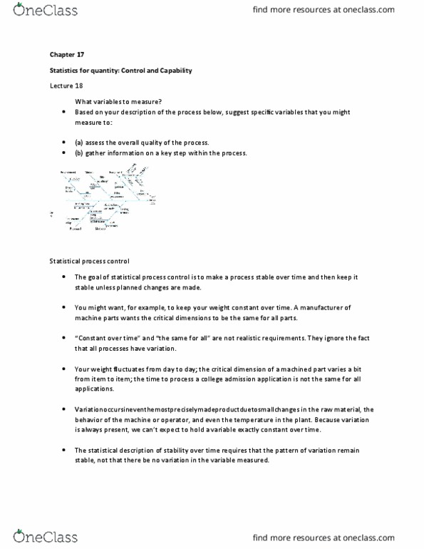 ECON 2500 Lecture Notes - Lecture 18: Statistical Process Control, Common Application thumbnail