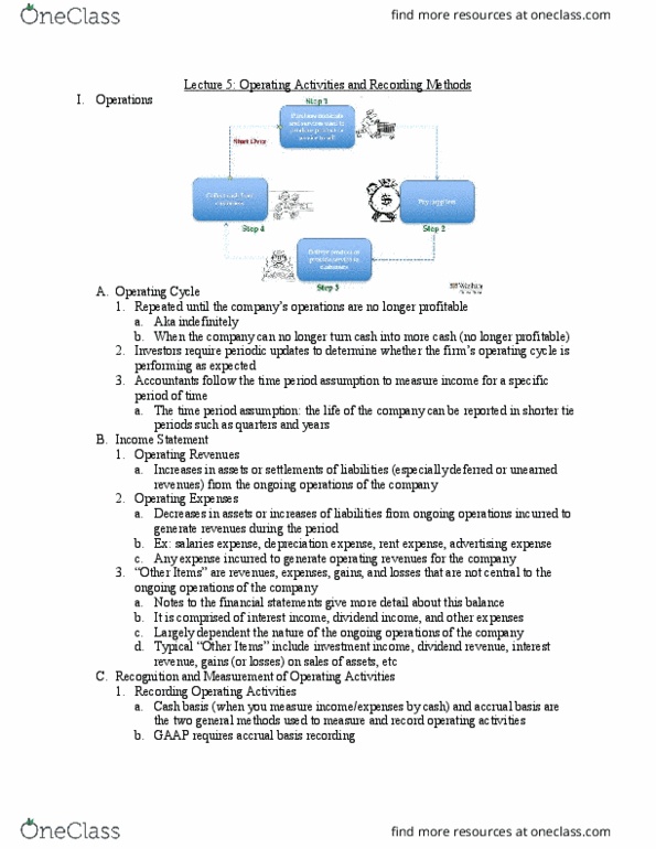 Accounting ACCT 2610 Lecture Notes - Lecture 12: Accrual, Matching Principle, Income Statement thumbnail