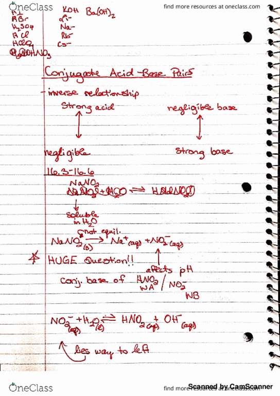 CHE-1102 Lecture 28: Conjugate Acid Base Pairs thumbnail