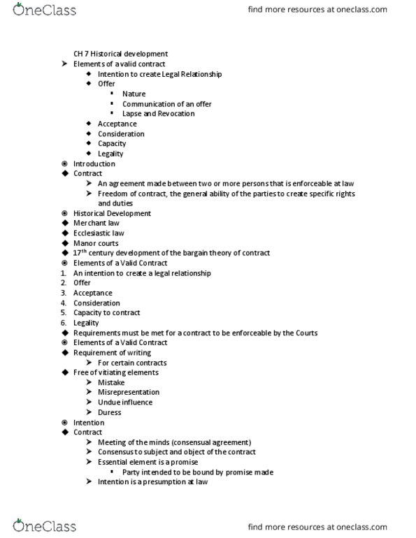 ADMS 2610 Chapter Notes - Chapter 7: Consumer Protection, Canon Law, Undue Influence thumbnail