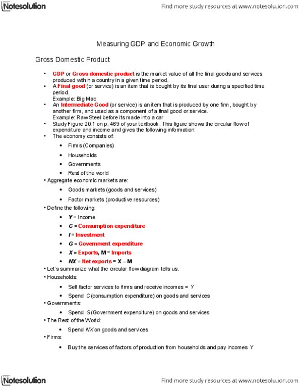 Economics 1022A/B Chapter Notes - Chapter 20: Xm Satellite Radio, Income Approach, Factor Cost thumbnail
