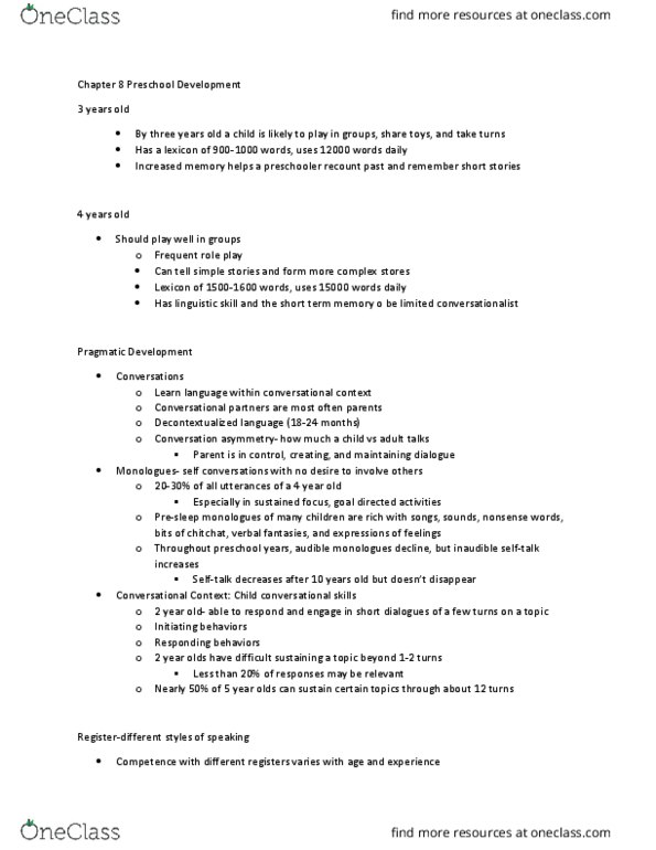 CSD-3366 Lecture Notes - Lecture 8: Presupposition thumbnail