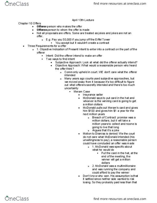 BMGT 380 Lecture Notes - Lecture 26: Rohm thumbnail