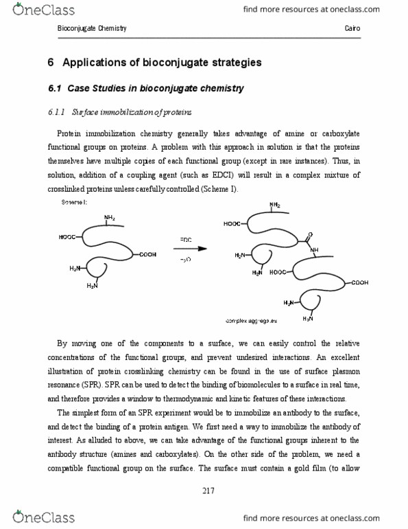 CHEM564 Lecture Notes - Lecture 1: Hydrazine, Aldehyde, Ethanolamine thumbnail